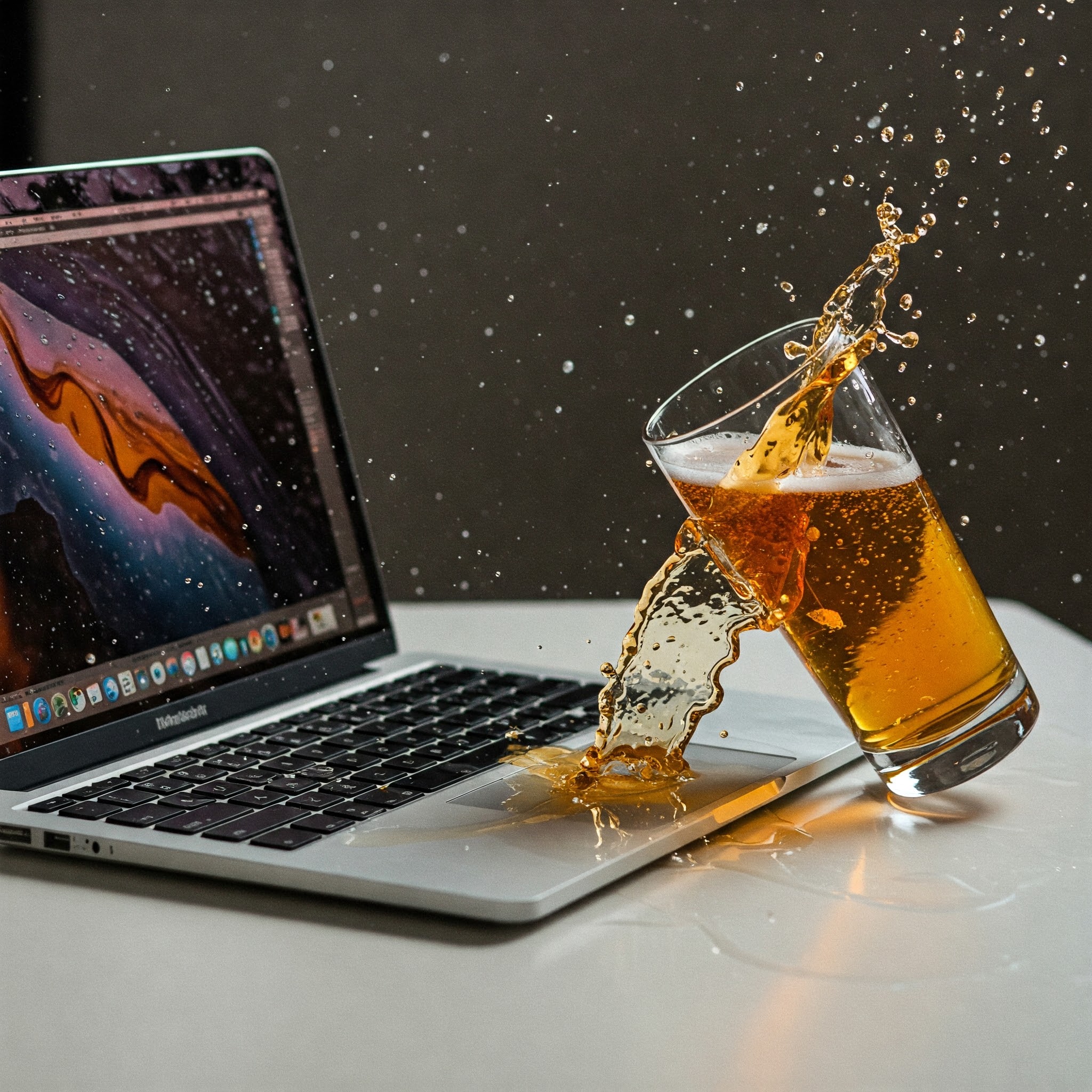 Macbook Wasserschaden