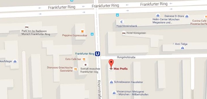 Mac Profis München Standort